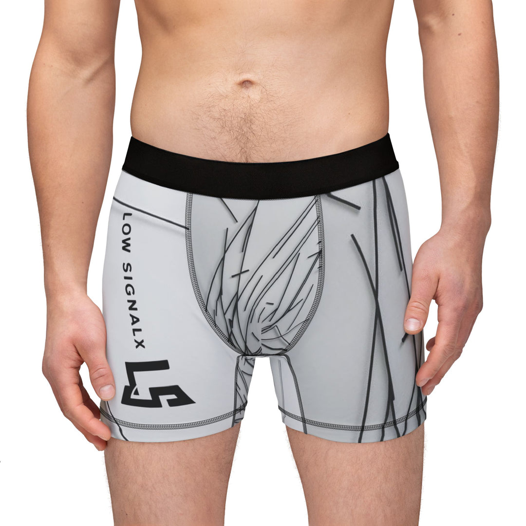 Stylish Men's Boxers with Modern Graphic Design