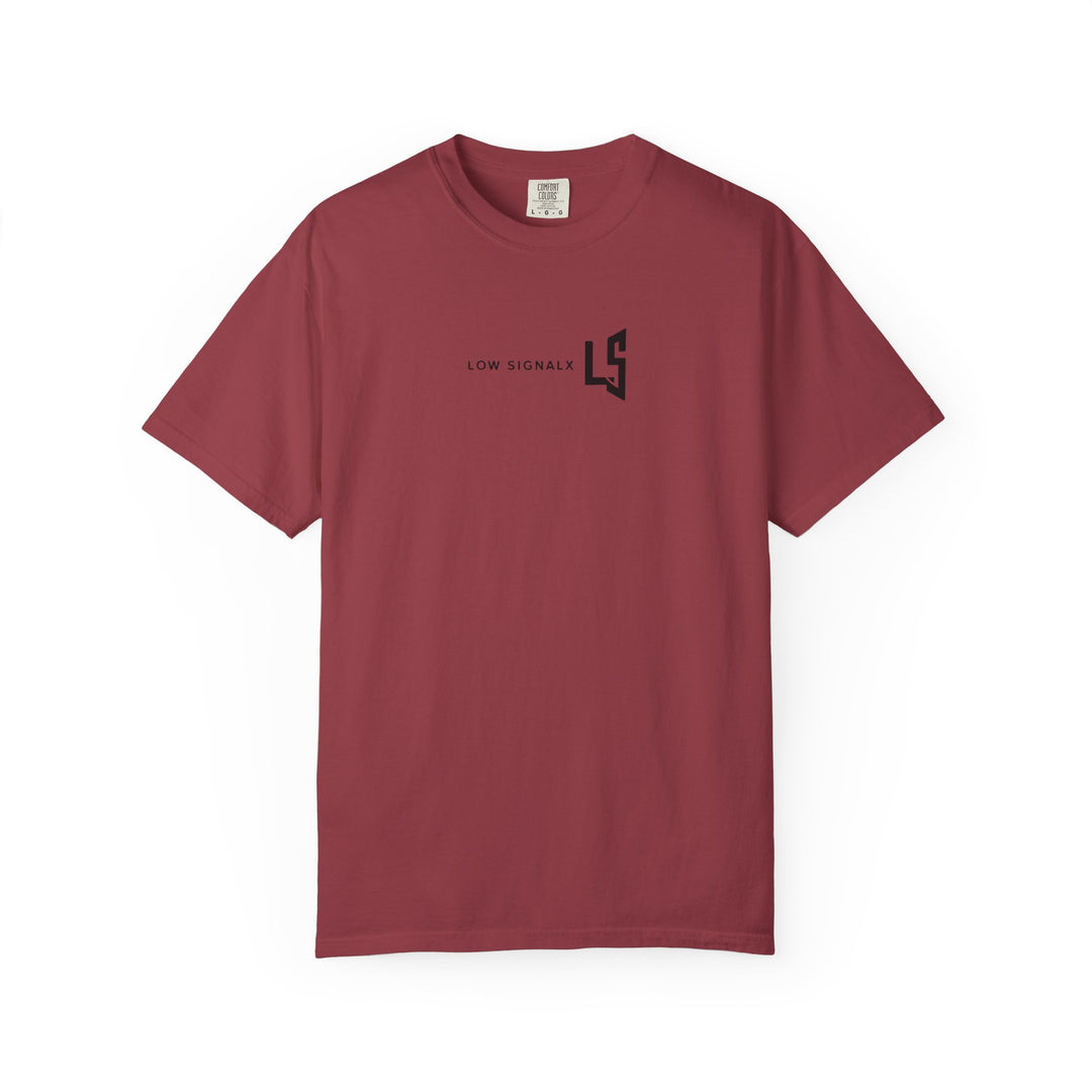 Trendy Unisex Garment-Dyed T-Shirt - LOW SIGNALX Graphic Tee