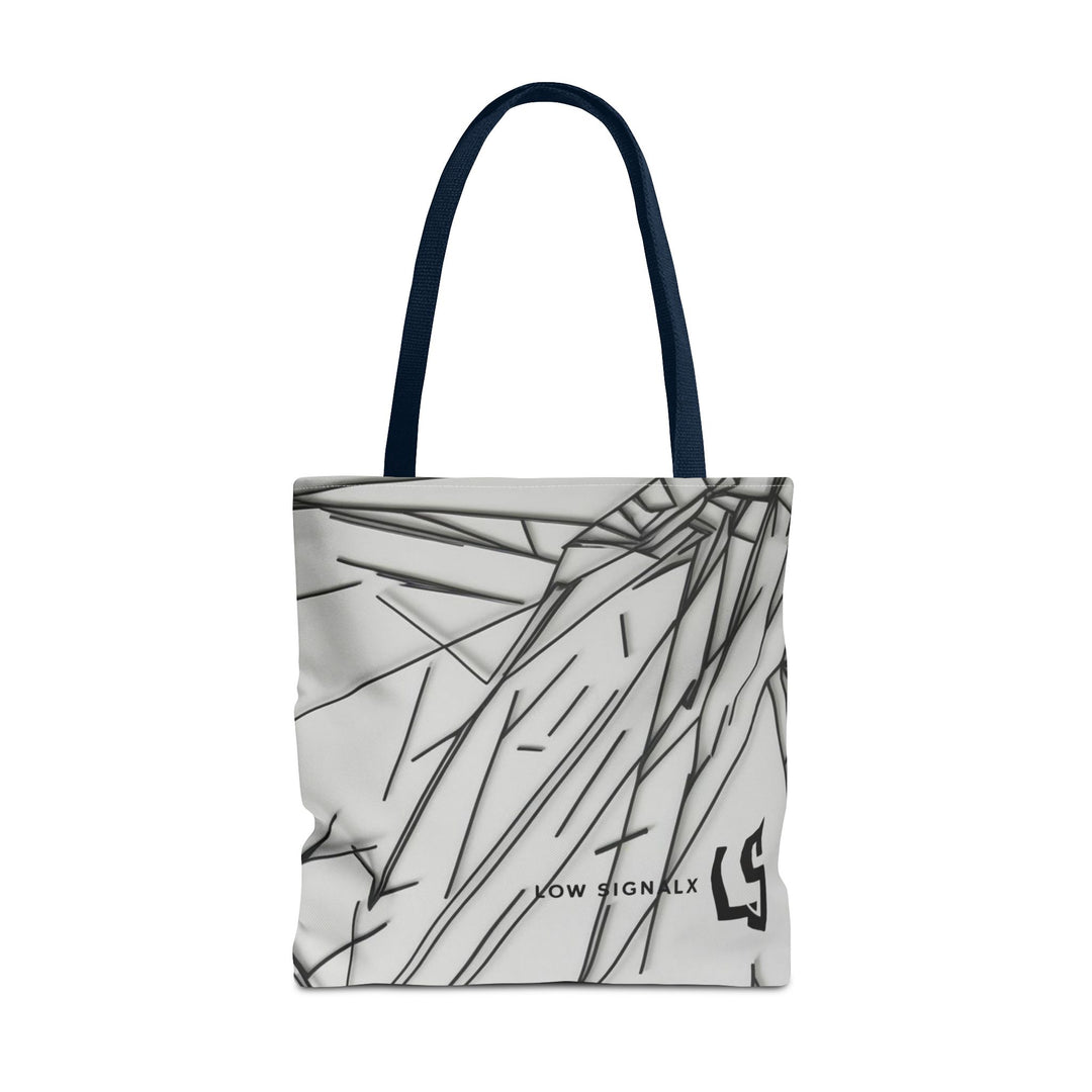 Modern Minimalist Tote Bag - Stylish Black and White Design for Everyday Use