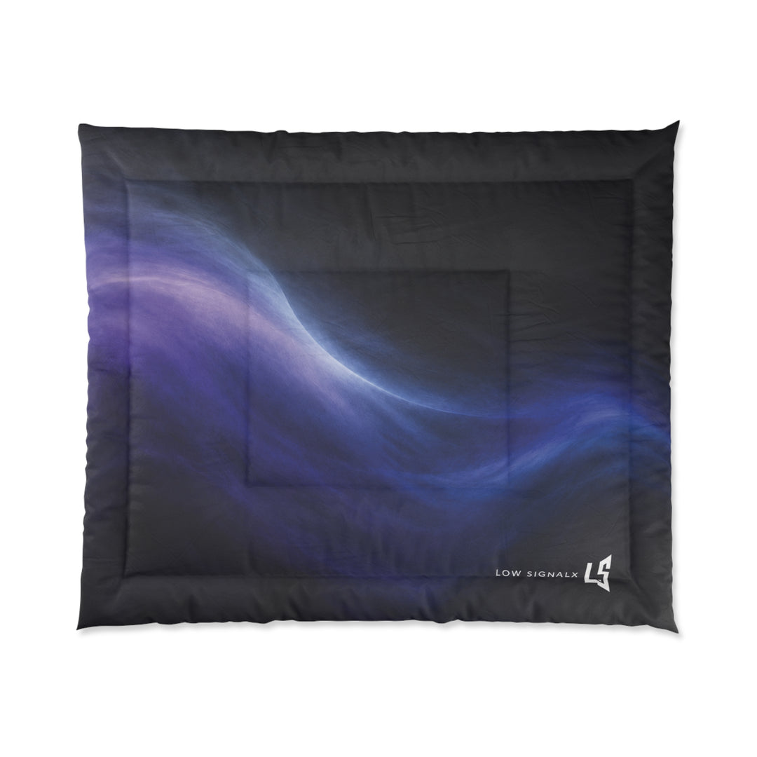 Low SignalX™ Dusk Drift Comforter — Violet, Blue & Graphite