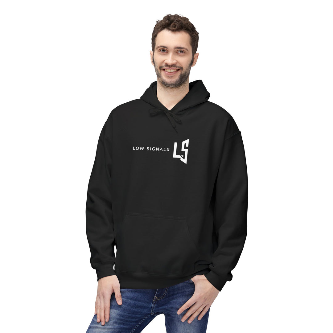 Low SignalX™ Core Logo — Unisex Pullover Hoodie
