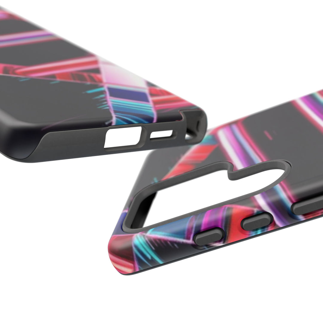 Samsung Galaxy S25 - S21 DNA Design Tough Cases Phone Case, Vibrant Design Cell Phone Case