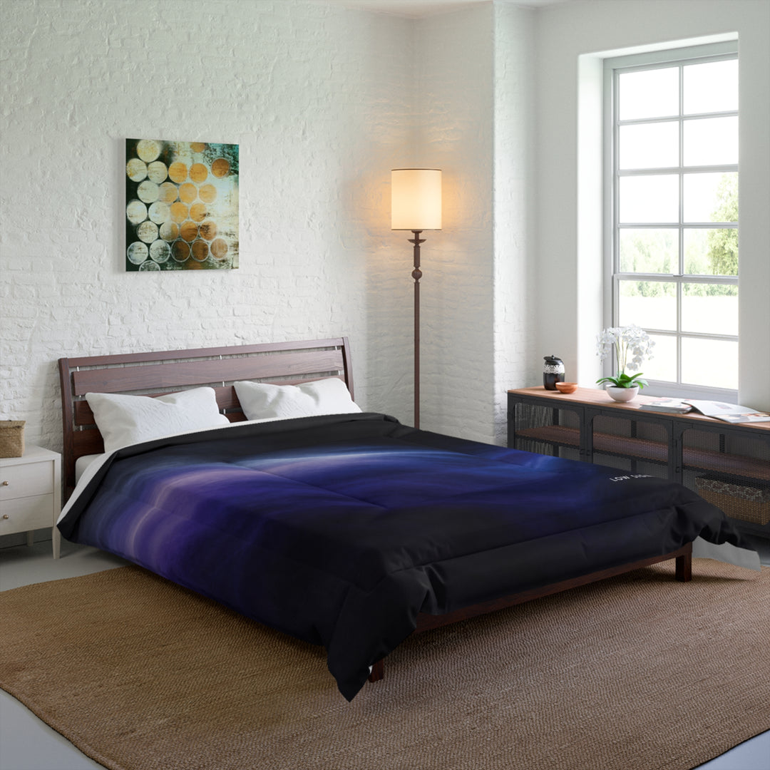 Low SignalX™ Dusk Drift Comforter — Violet, Blue & Graphite