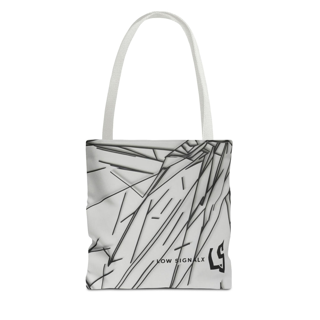 Modern Minimalist Tote Bag - Stylish Black and White Design for Everyday Use