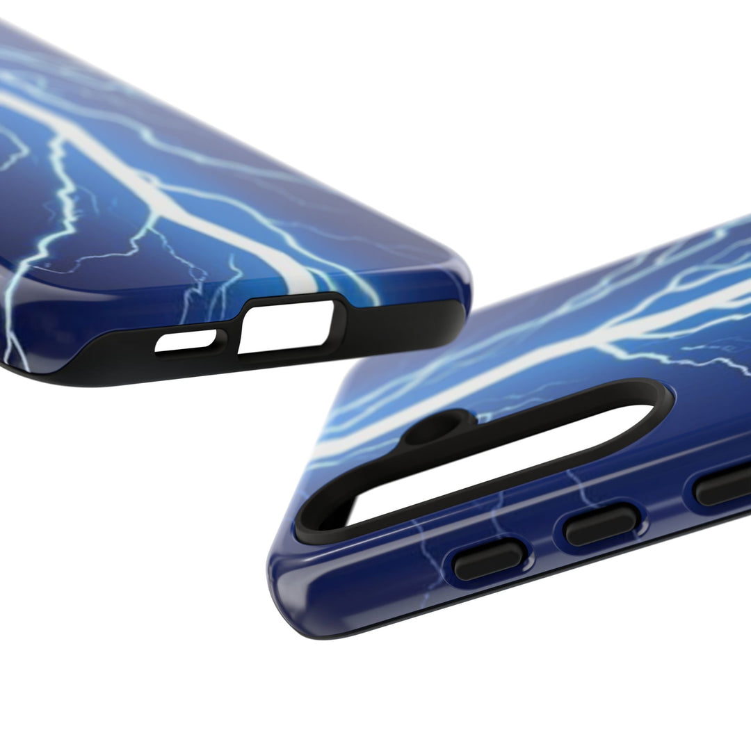Samsung Galaxy S25 -S21 Lightning Bolt Phone Case - Tough, Stylish, and Shock-Resistant