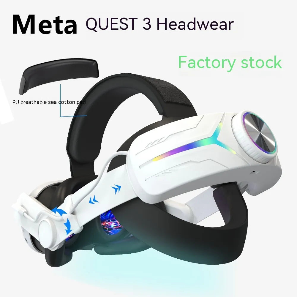 Low SignalX Elite RGB Comfort Strap (Meta Quest 3 Compatible)