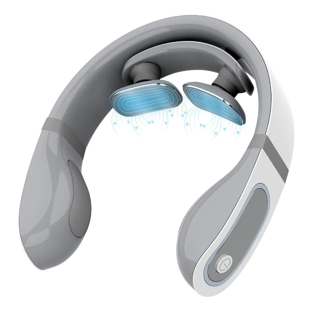 Low SignalX Smart Neck Massager with Heat and Vibration Therapy