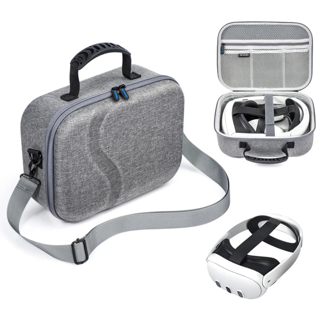 VR Headset Storage Bag for Meta Quest 3 & Elite Headband