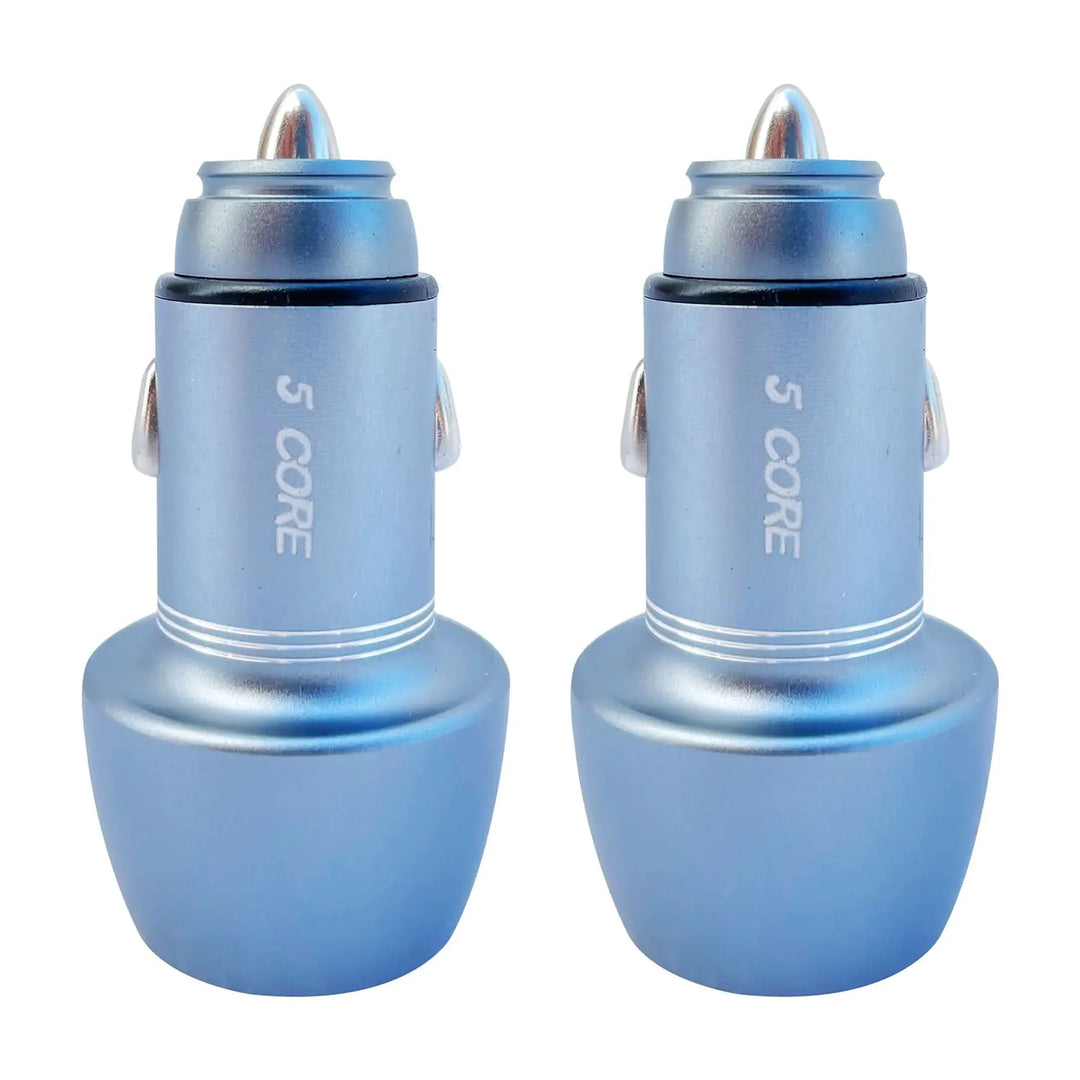 36W Smart Fast Car Charger – Dual USB-C + Smart Chip Safety