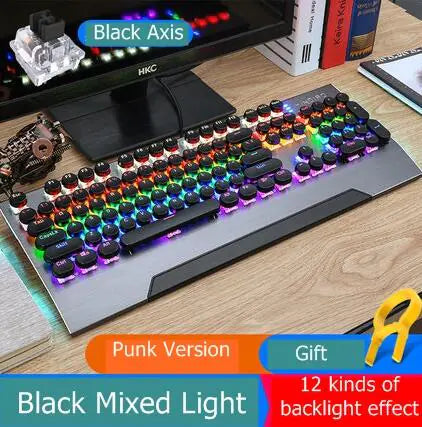 Mechanical Punk Steam Keyboard