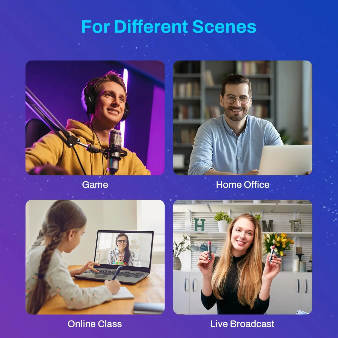 Ultra-Clear 4K Live Broadcast Camera — Low SignalX