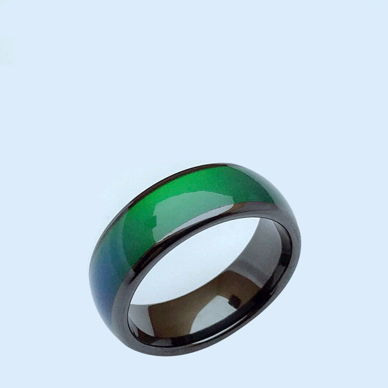 ThermoChromic Mood Ring | Futuristic Color-Changing Smart Ring