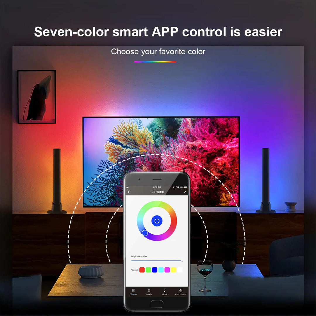 Modern Minimalist LED Gaming Atmosphere Light