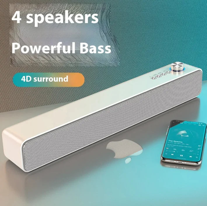 Low SignalX™ Bluetooth Desk Soundbar