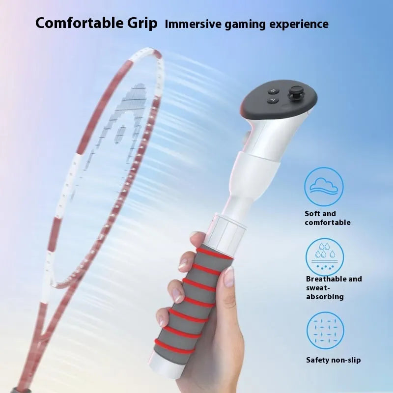 Low SignalX VR Light Sword Controller Grips (Meta Quest 3 Compatible)